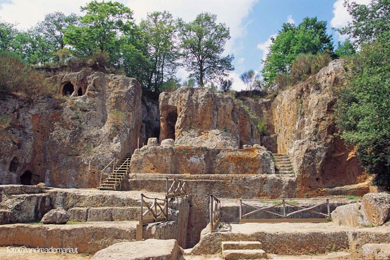 La Sorpresa Monolocale Con Vista Vallata Pitigliano Exterior foto